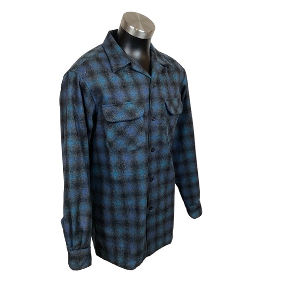 Pendleton The Original Board Shirt 100% Virgin Wool Plaid Shirt NWOT - Picture 7 of 11